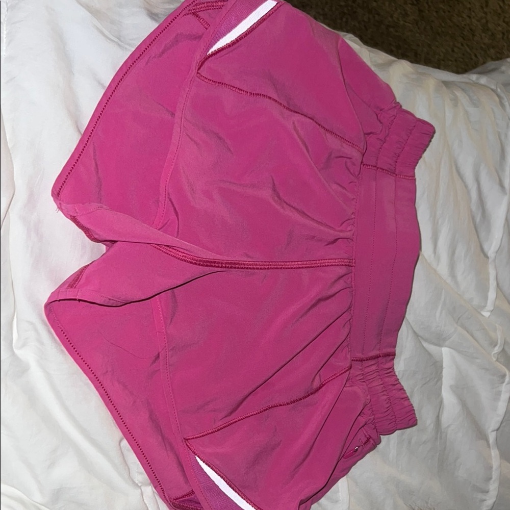 Lululemon Pink Athletic Shorts
